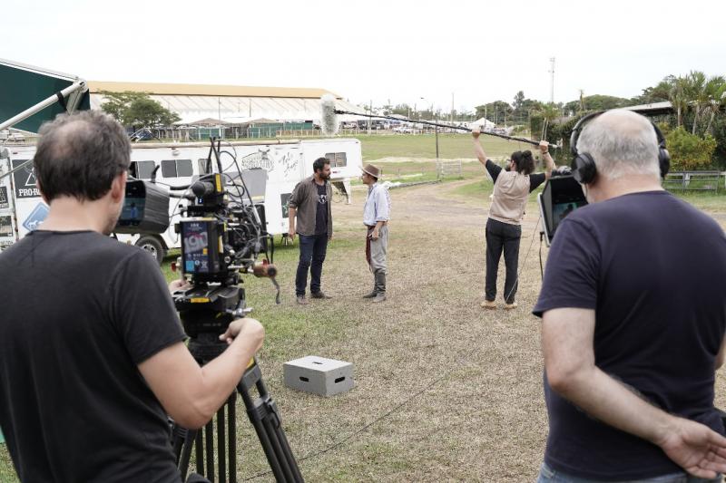 Freddy Paz: Filme será rodado em oito cidades e cenas são gravadas no Rancho Quarto de Milha