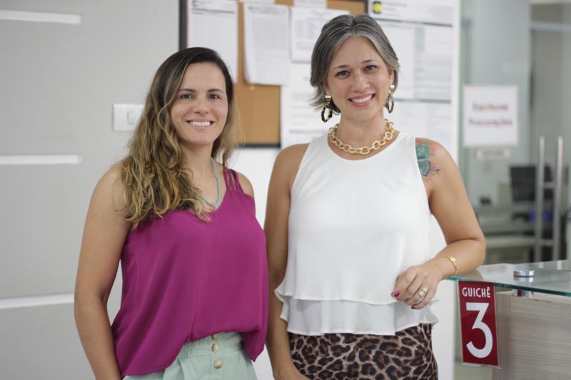 Miguel Toninato: Na linha de frente do 3º Tabelião de Notas de Prudente, as belas Taise Costa e Paula Correa