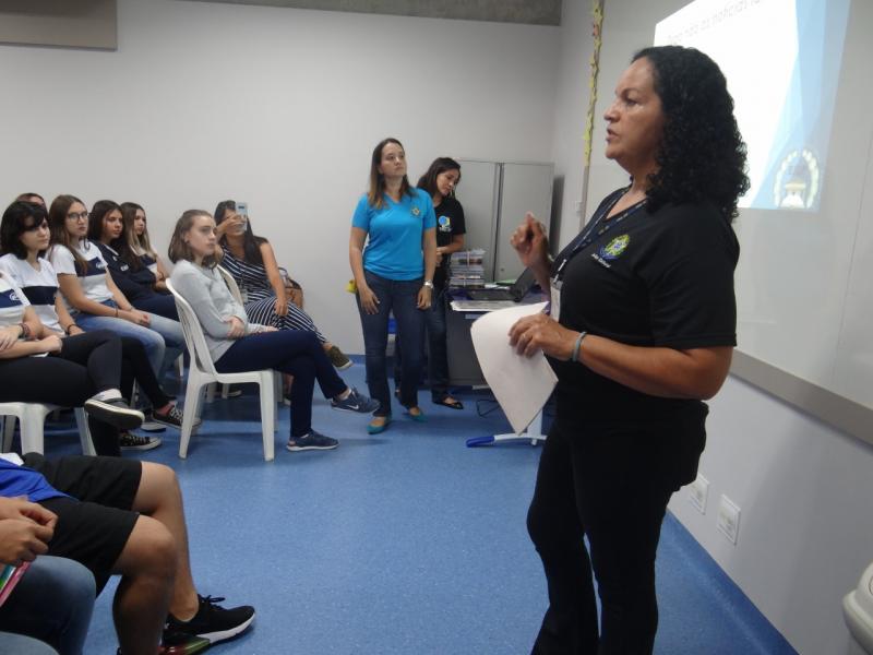 Cedida - Alunos do ensino médio receberam informações sobre importância do alistamento eleitoral