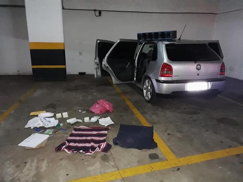 Polícia Militar- Carro foi localizado no estacionamento de um shopping 