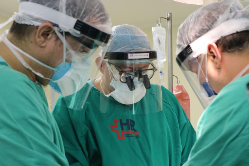 AI HR - Equipe adotou uma série de cuidados para garantir a segurança dos transplantes em meio à pandemia