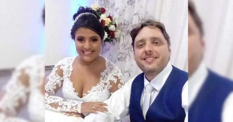 Reprodução/Facebook - Renata e Alex haviam se casado há 11 meses