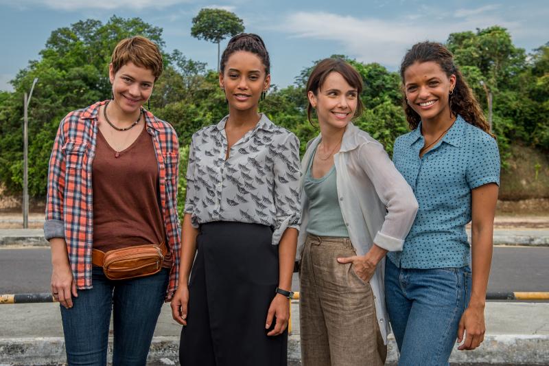 Fábio Rocha / TV Globo - Leandra Leal, Taís Araújo, Débora Falabella e Thainá Duarte estão no elenco de "Aruanas"