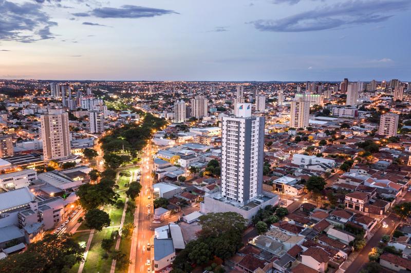 Mampei Funada - Foto aérea do Cenário Parque do Povo, em Presidente Prudente