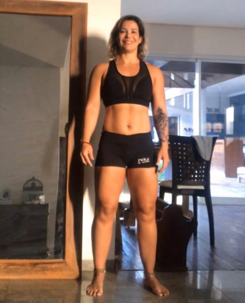 Nutricionista e atleta de crossfit, Candice Ballalai