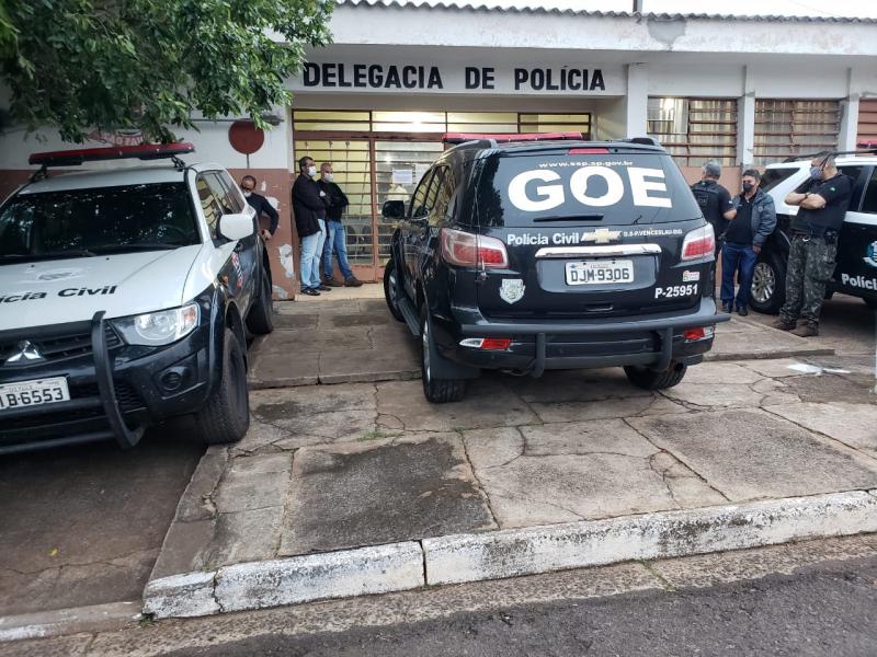 Polícia Civil - Operação foi desencadeada na manhã de hoje