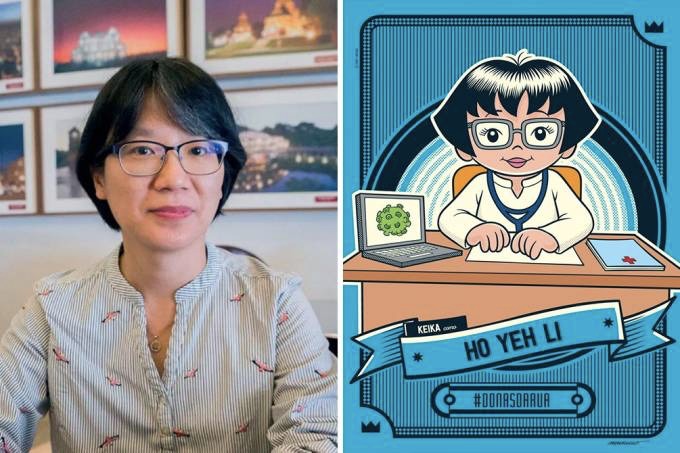 Ho Yeh Lin: primeira mulher da área de saúde homenageada pela Maurício de Souza Produções