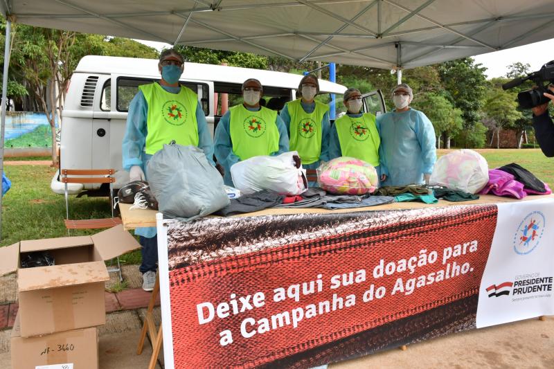 Marcos Sanches - Equipes recebem apenas roupas de inverno que estejam em bom estado de uso