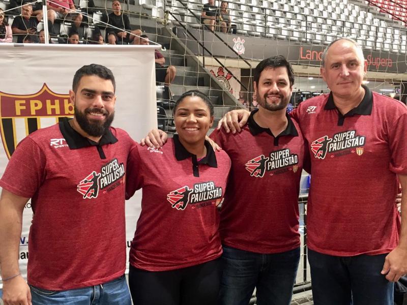 Cedida - Membros da FPHb: Matheus Betoni, Leticia Rodrigues, Diego Abreu e Paulo Rogério Moratore