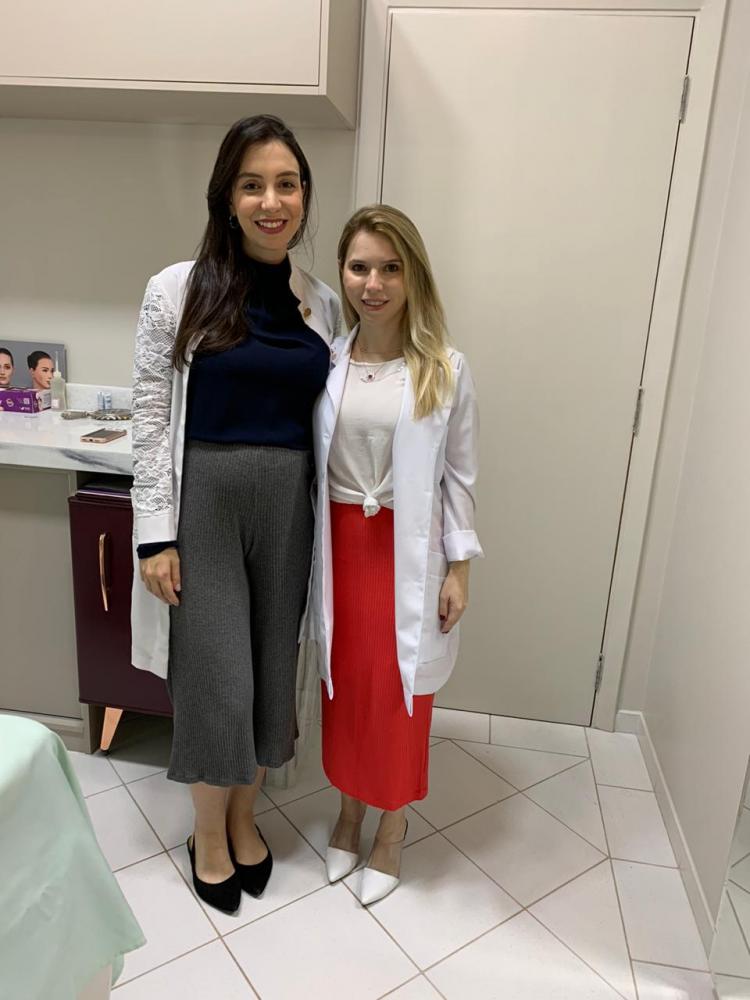 As dermatologistas Tatiana Andrade e Camila Montagna