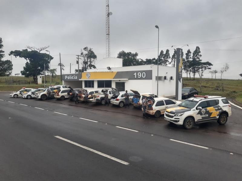 Polícia Militar Rodoviária - Produtos estavam sem documentações fiscais