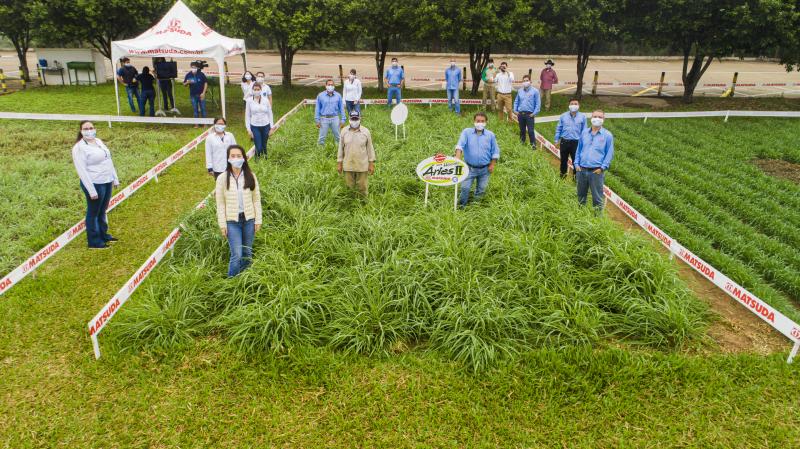 Cedida: Departamento Técnico e diretoria do grupo Matsuda na live de lançamento do MG18 Áries 2