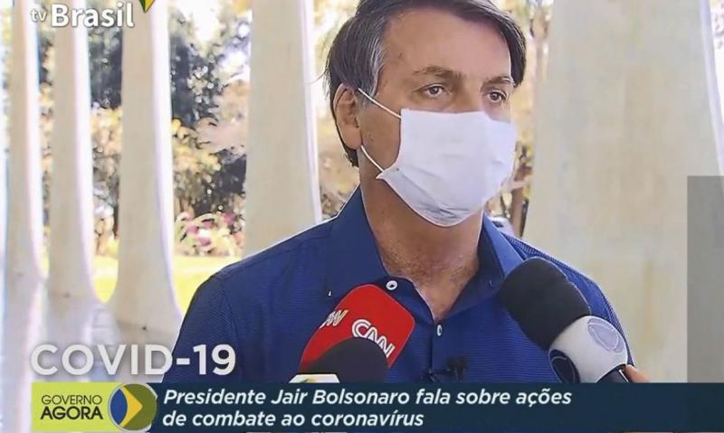 TV Brasil - Presidente informou que testou positivo para a doença