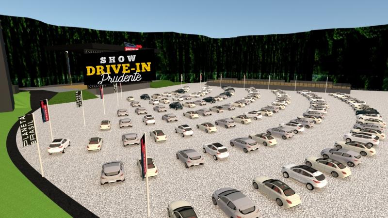 Projeção do Show “Drive-In Prudente” é receber 80 carros em cada dia de evento