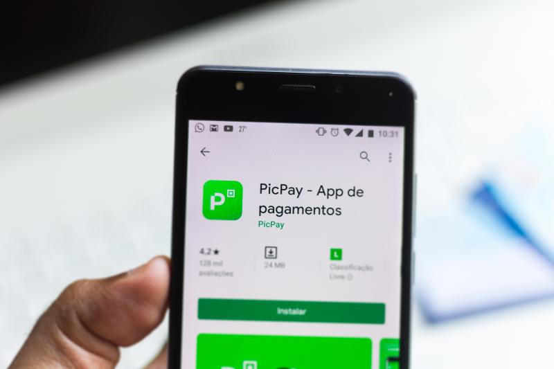 Arquivo - Pagamento será feito por meio do aplicativo PicPay, que pode ser usado em qualquer smartphone