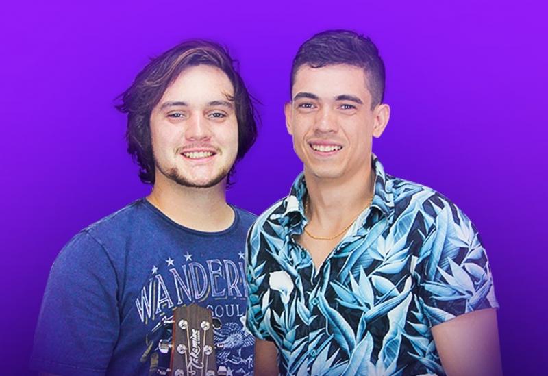 Divulgação - Dupla Hugo e Gabriel já participou da primeira live solidária