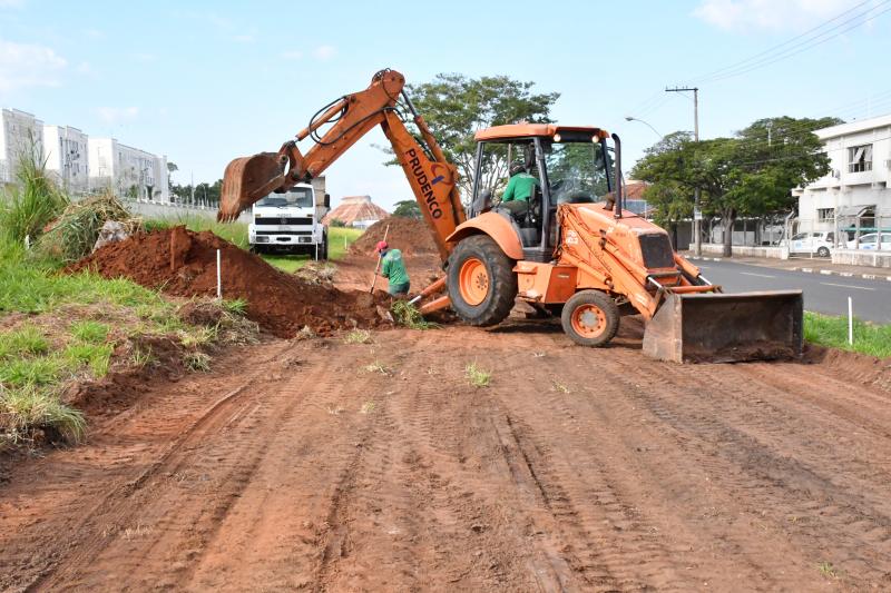 Marcos Sanches/Secom - Obra consiste na construção e pavimentação de 800 metros de extensão da rua