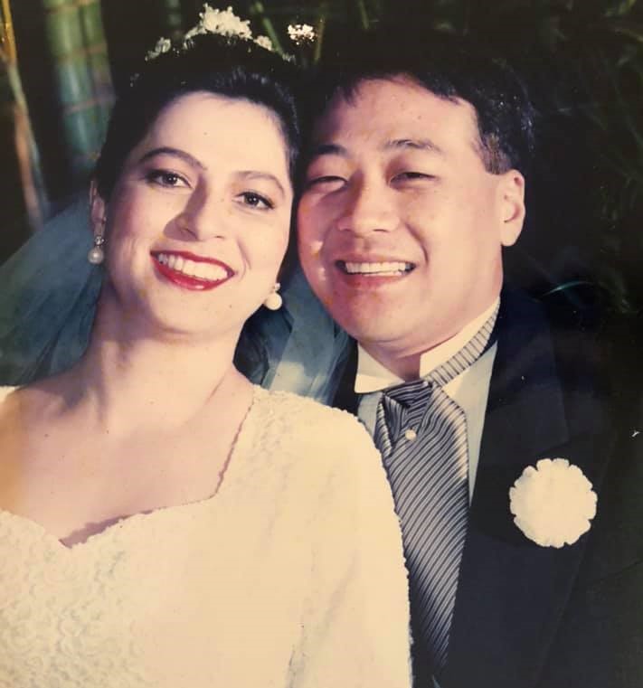 Teruo Myashiro e Marisa Regina casaram-se há 25 anos na Igreja Santa Rita