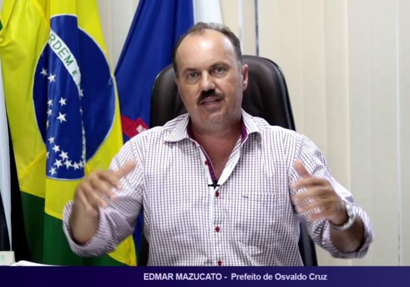 Prefeito testou positivo para Covid-19