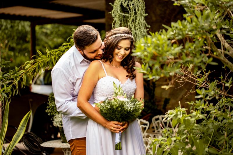 Foto: Paulo BarbosaOs noivos Maria Fernanda Stadela e João Manoel Lima estavam de casamento marcado para julho desse ano, e devido à pandemia, adiaram para 9 de janeiro de 2021