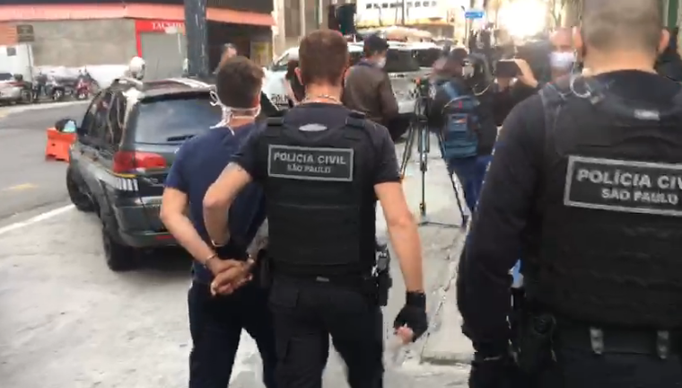 Polícia Civil - Indivíduo foi preso na zona norte de São Paulo