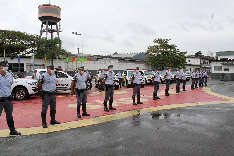 Nathalia Pagliarini/SSP - Solenidade aos militares ocorreu na manhã de hoje