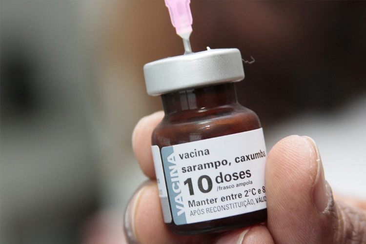 Governo federal - Campanha Nacional de Vacinação Contra o Sarampo segue em andamento na cidade