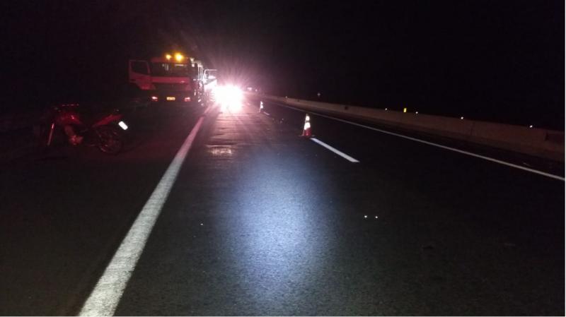 Polícia Militar Rodoviária - Acidente ocorreu na noite de ontem, em Santo Anastácio