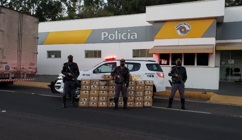 Polícia Militar Rodoviária  - Flagrante ocorreu durante a madrugada, em Presidente Prudente