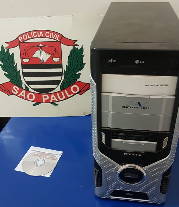 Polícia Civil - Material apreendido será periciado para prosseguimento da investigação