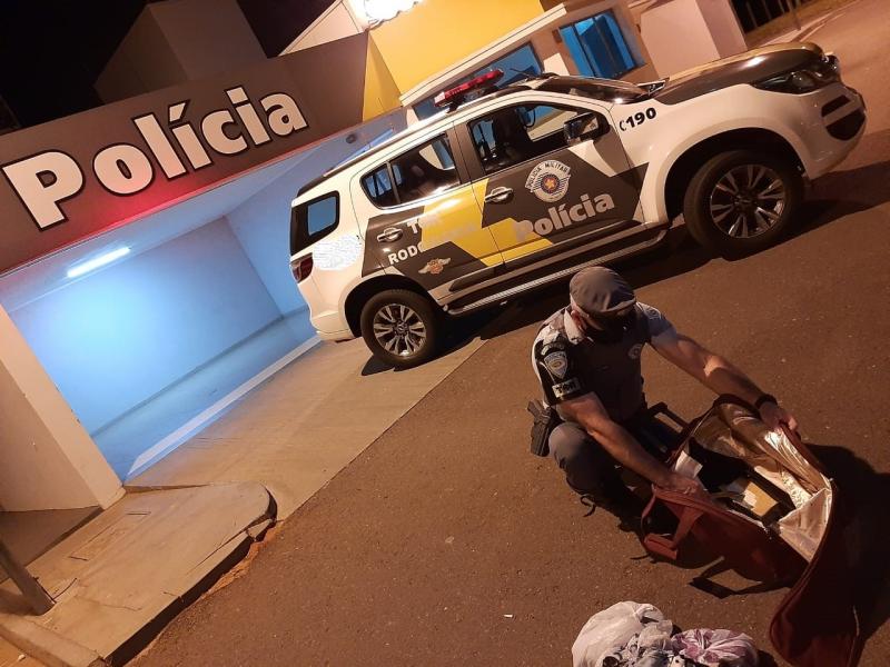 Polícia Militar Rodoviária - Flagrante ocorreu na Rodovia Raposo Tavares, em Presidente Venceslau