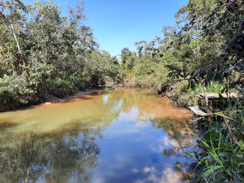 Cedida - Registro demonstra como fica a área jusante da CGH Laranja Doce