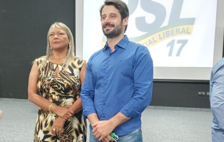 Cedida - Neyla e Guilherme foram apresentados na convenção de domingo