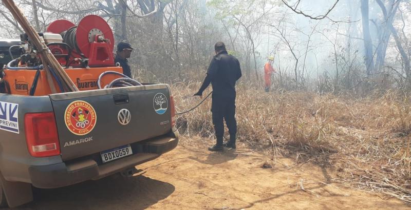 Fundação Florestal - Os maiores focos foram controlados na sexta-feira, mas o monitoramento continua