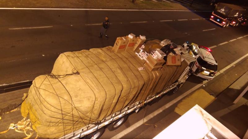 Polícia Militar Rodoviária - Abordagem ocorreu na Rodovia Raposo Tavares