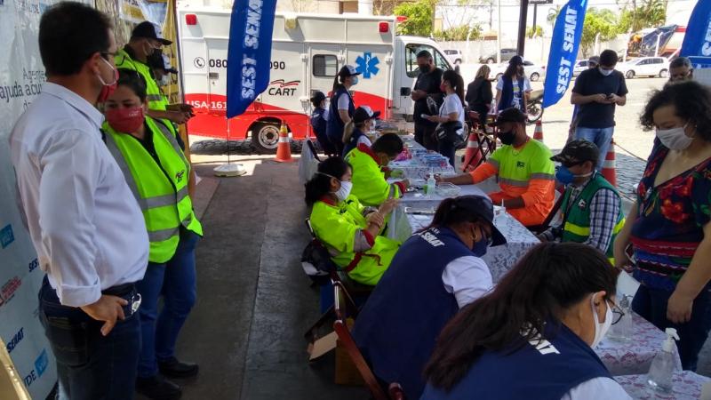 Cart - Ação, em parceria com o Sest/Senat, envolverá motociclistas, caminhoneiros e passageiros de ônibus