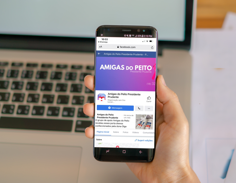 Amigas do Peito - Atividades da campanha foram adaptadas para os meios digitais