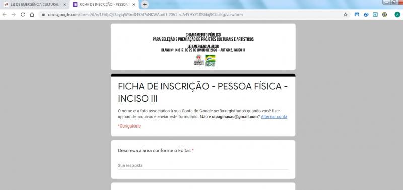Reprodução - Ficha está disponível no site www.culturapp.com.br