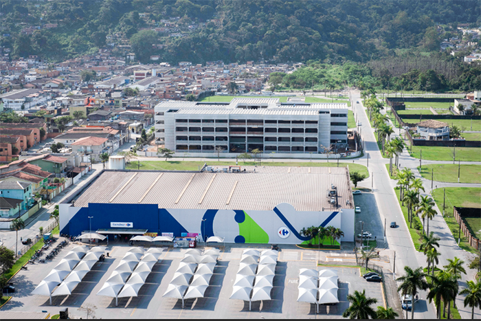 Foto: Ector Gervasoni - Entorno da construção do campus da Unoeste no Guarujá