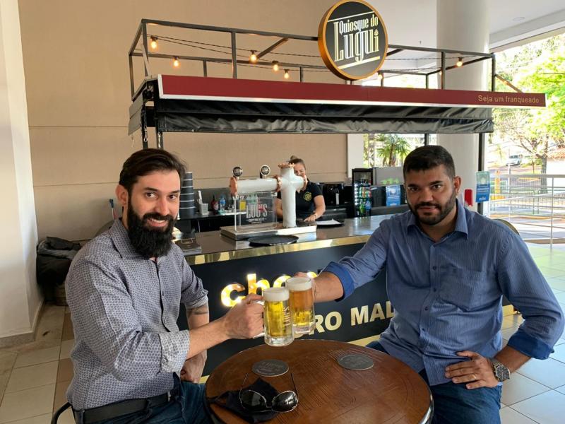 Novo empreendimento está instalado ao lado da rampa da Avenida Washington Luiz