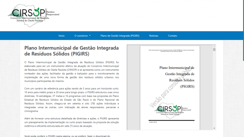 Reprodução - Interessados podem encaminhar sugestões na página do Cirsop