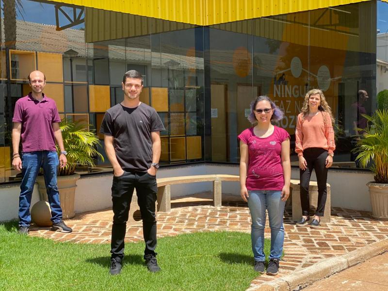 Cedida - Equipe desenvolve projeto que torna possível o acesso à web por pessoas com deficiência