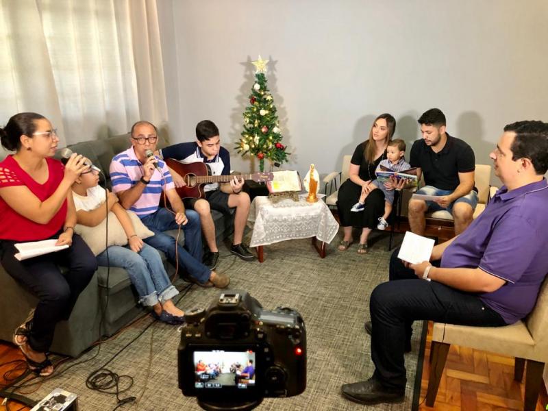 Nove famílias participaram dos episódios da Novena de Natal