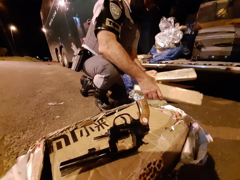 Drogas e arma foram adquiridas em Campo Grande, com destino a Belo Horizonte