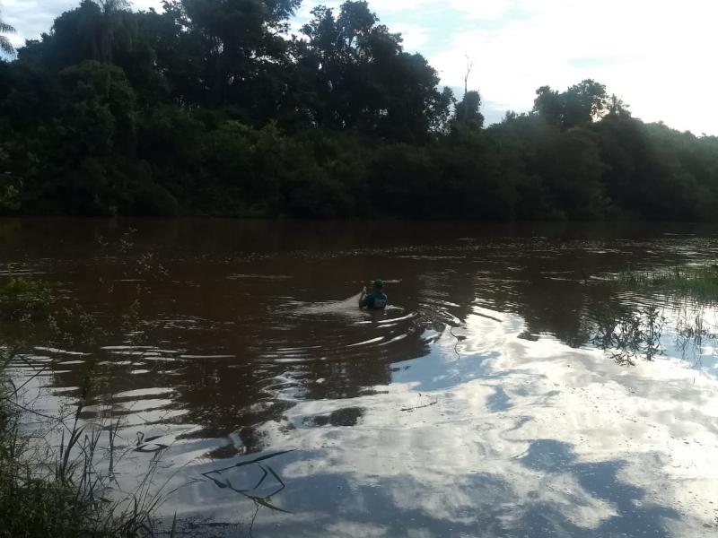 ´Homens estavam às margens do Rio Aguapeí, em Adamantina