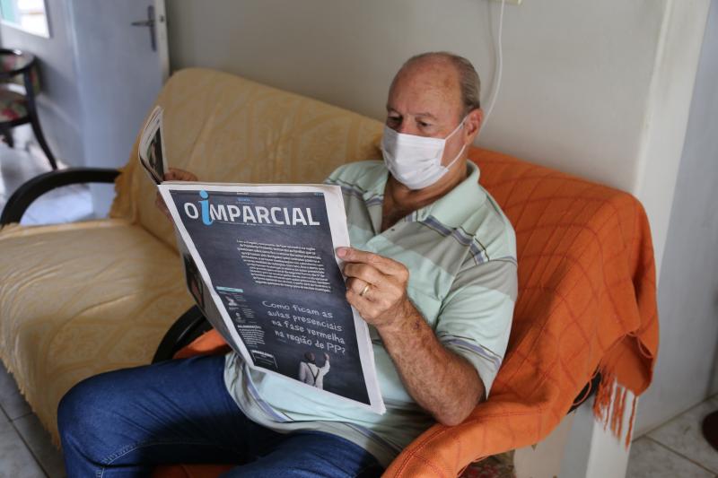 João Carlos Albieri diz estar feliz com a evolução do jornal ao longo das décadas