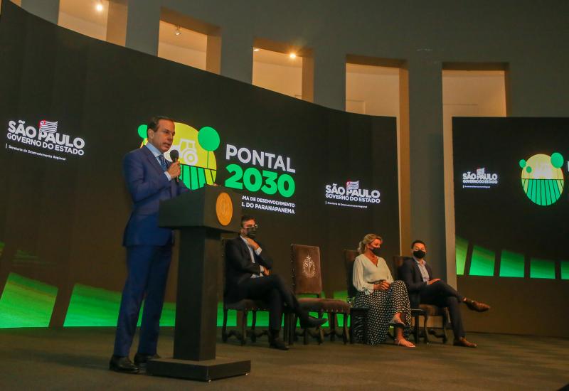 Lançamento oficial do Pontal 2030 aconteceu no Palácio dos Bandeirantes