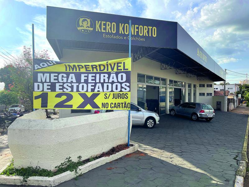 Loja Kero Konforto de Presidente Prudente, na rua Antonio Rodrigues, 306