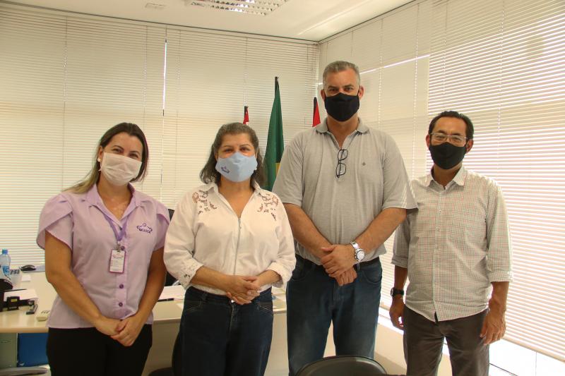 Diretores do Carim estiveram reunidos com o secretário municipal de Saúde, Delton Ferraz