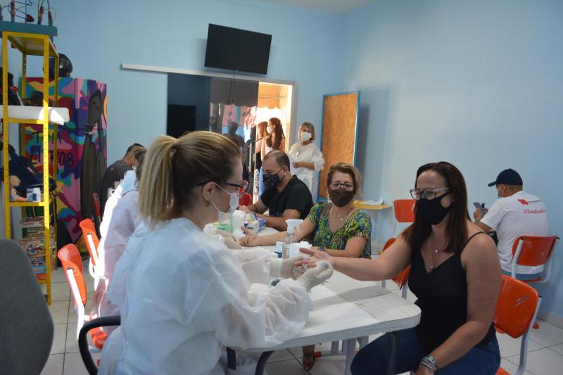 Ao todo, serão testados 2,2 mil funcionários até o final da semana